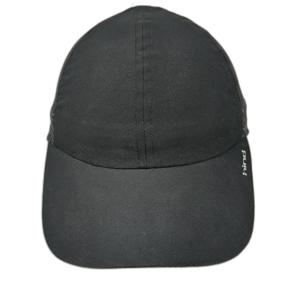 Hind Strapback Hat Black One Size Adjustable Camo Trim Outdoor Casual
